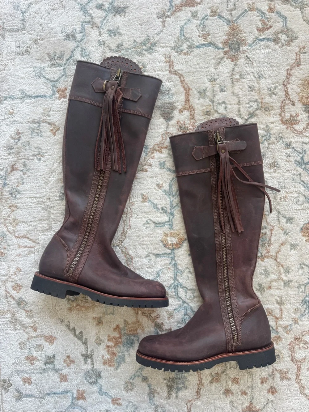 PENELOPE CHILVERS Knee High Tassel Boots